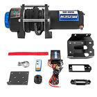 Utv 4500lb 12V Electric Winch Kit For 2016-2025 Honda Pioneer 1000/1000-5/1000-6