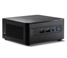 NUC12WSHi7, i7-1260P, 16GB DDR4 Mem, 256GB PCIe M.2 SSD,  Ubuntu, 2.5GbE + Dual