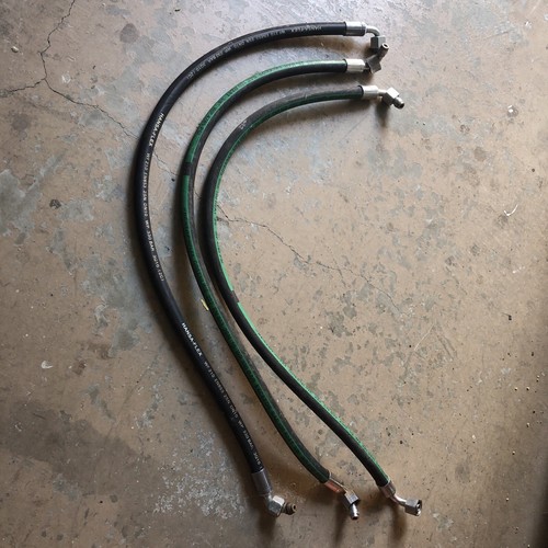 Lot Of 3 High Pressure Lines 3/8” EN 853 2SN 10 WP 330 BAR 36