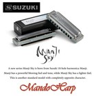 Suzuki Harmonica - M-20S Manji Sky (SELECT KEY) NEW - SUZUKI'S LATEST MODEL!