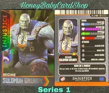 Injustice Arcade Series 1 Out of Print Card 11 Regime Solomon Grundy Holofoil