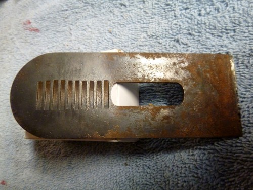 Antique Stanley 1-5/8 x 4-1/8 inch “J” logo Block Plane Blade 1874-1884 - Picture 4 of 9