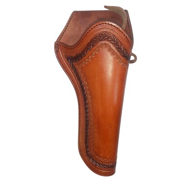Holster Western Leather Gun Cowboy Revolver Hand Pistol Made Tooled Pistola