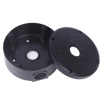 Black CCTV Camera Bracket Junction Box Cable Deep Base Camera Bracket _cn