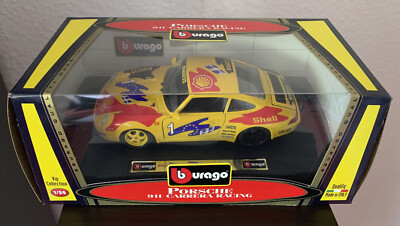 BBURAGO 1:24 PORSCHE 911 / 993 CARRERA 3.8 Supercup 1994 Vip Collection NOS OVP