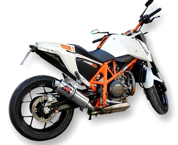 KTM 690 Duke 2012 - 2018 Terminale di Scarico Marmitta Silenziatore ST + dB killer medium DOMINATOR sistema di scarico