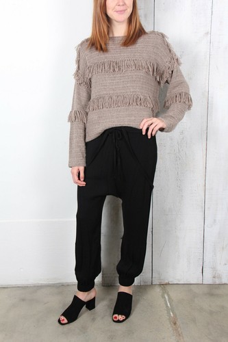 ULLA JOHNSON Baby Alpaca Lordes Fringe 