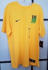 Nike Men's NEYMAR JR. BRAZIL CBF Football Soccer Hero T-Shirt Size XL X-Large