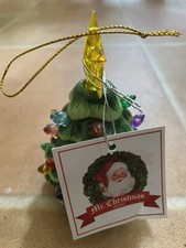 Vintage Mr. Christmas Ceramic Light Up Christ...