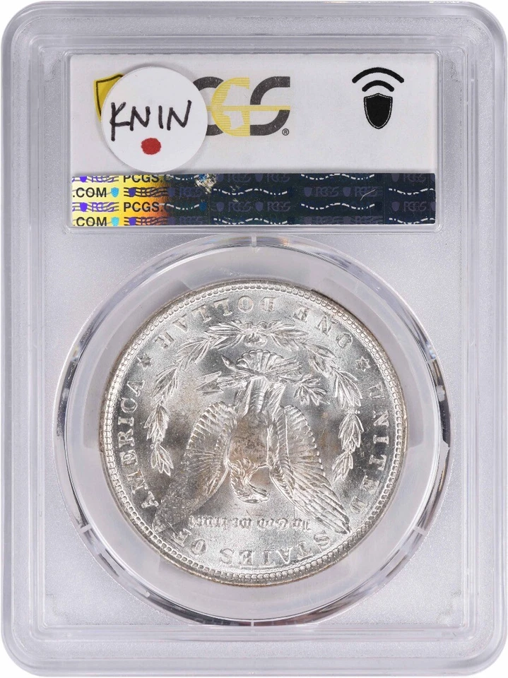 1886 Morgan Silver Dollar MS67 PCGS - Image 2 of 4