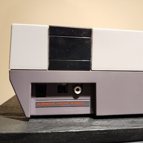 Nintendo NES Console Action Set Complete + NES 2 Drawer 28 game Storage Box. OEM