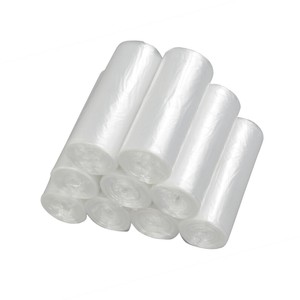 clear plastic trash bags 13 gallon