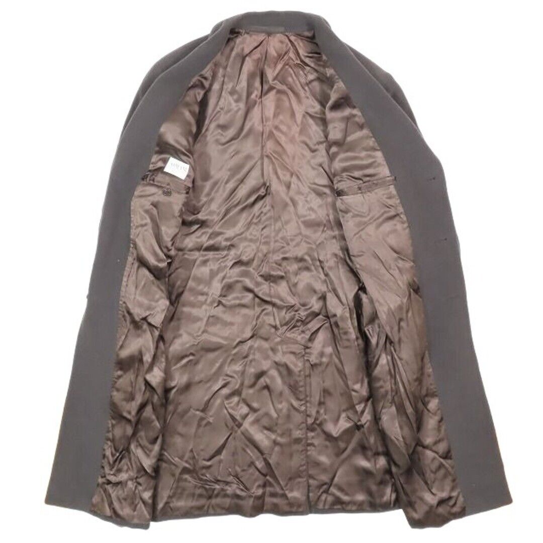 Armani Collezioni Chester Coat Jacket Long Length Wool Armani Collezioni Chester Coat Jacket Long Length Wool