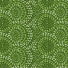 Blank Quilting 9750-66 Gypsy Dreams Stitched Circles Green Cotton Fabric by Yard