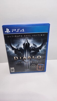 Diablo 3 III: Ultimate Evil Edition (Playstation 4, 2014) PS4 Complete CIB