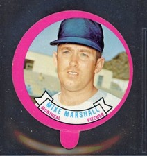 1973 TOPPS CANDY LIDS  MIKE MARSHALL  MONTREAL EXPOS  25963