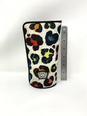 Brighton Soft Big Sunglasses Eyeglasses Case Leopard Animal Print Very Rare 