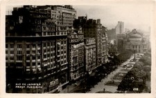 RIO DE JANEIRO, PRAÇA FLORIANO, CRIVEL, cartolina
