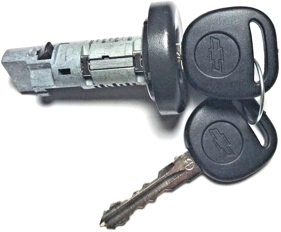 Новый GM OEM ключ зажигания замок цилиндр переключатель с 2 Chevy галстук-бабочка логотип чип ключи - Изображение 3 из 4