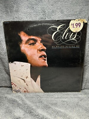 Elvis Presley - He Walks Beside Me - RCA - NOS/Sealed - Cover Damage