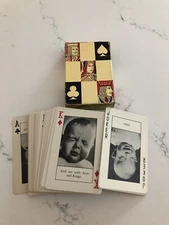Vintage Remembrance Playing Cards with Redi-Slip Finish Williamsport TV Cable