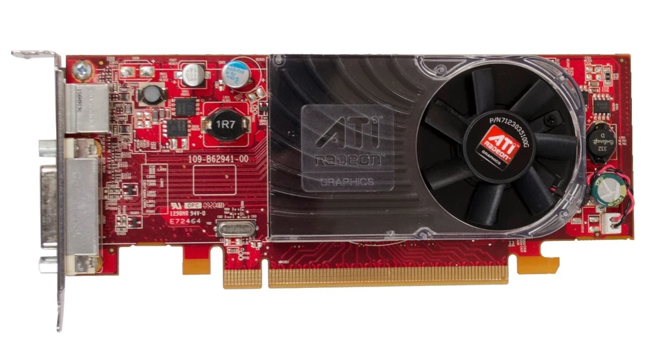 Dell Optiplex SFF SLIM 755 760 780 360 380 Dual DVI Monitor Video Card PCI-e x16 - Image 4 of 4