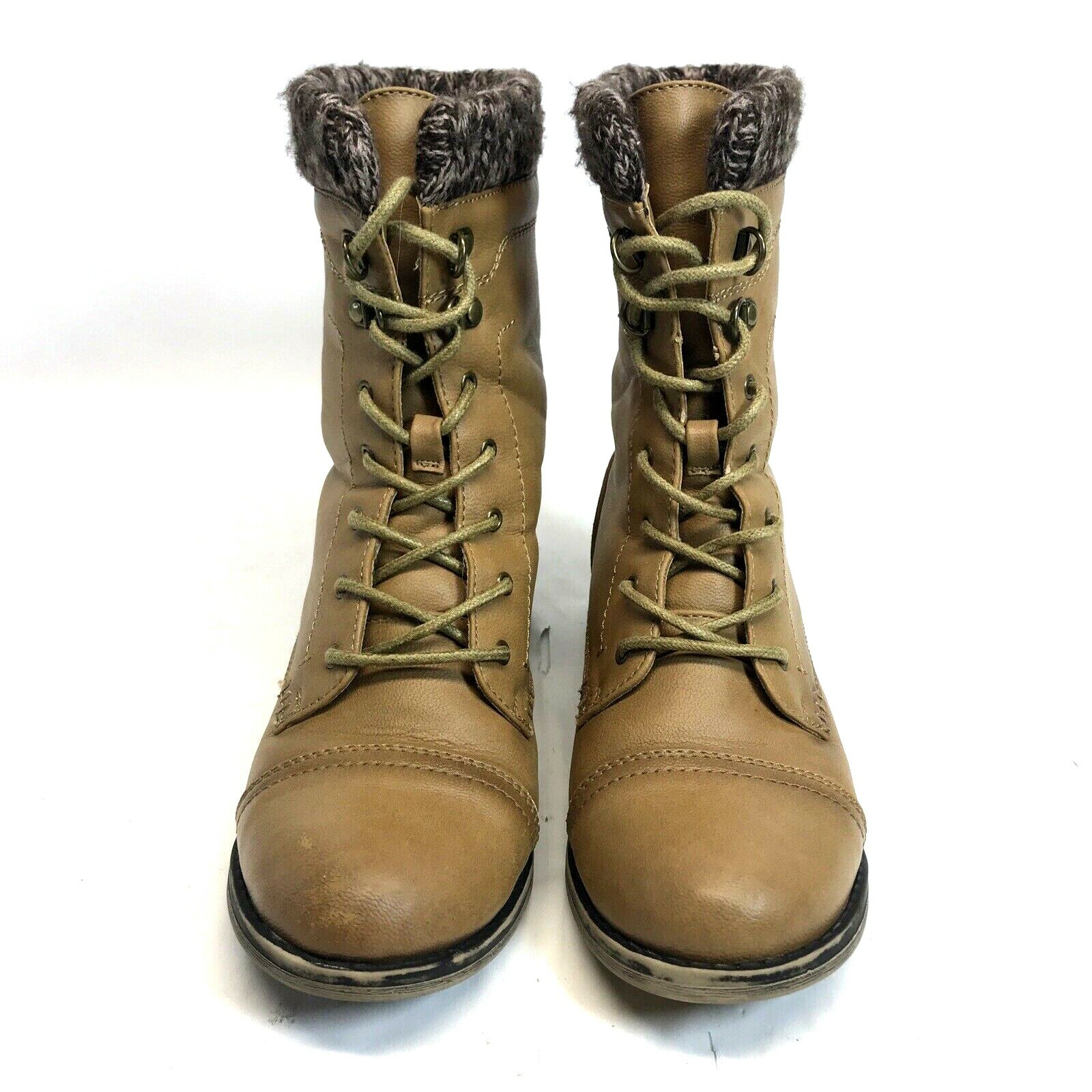 Faux Fur Lined Boots Womens Size 