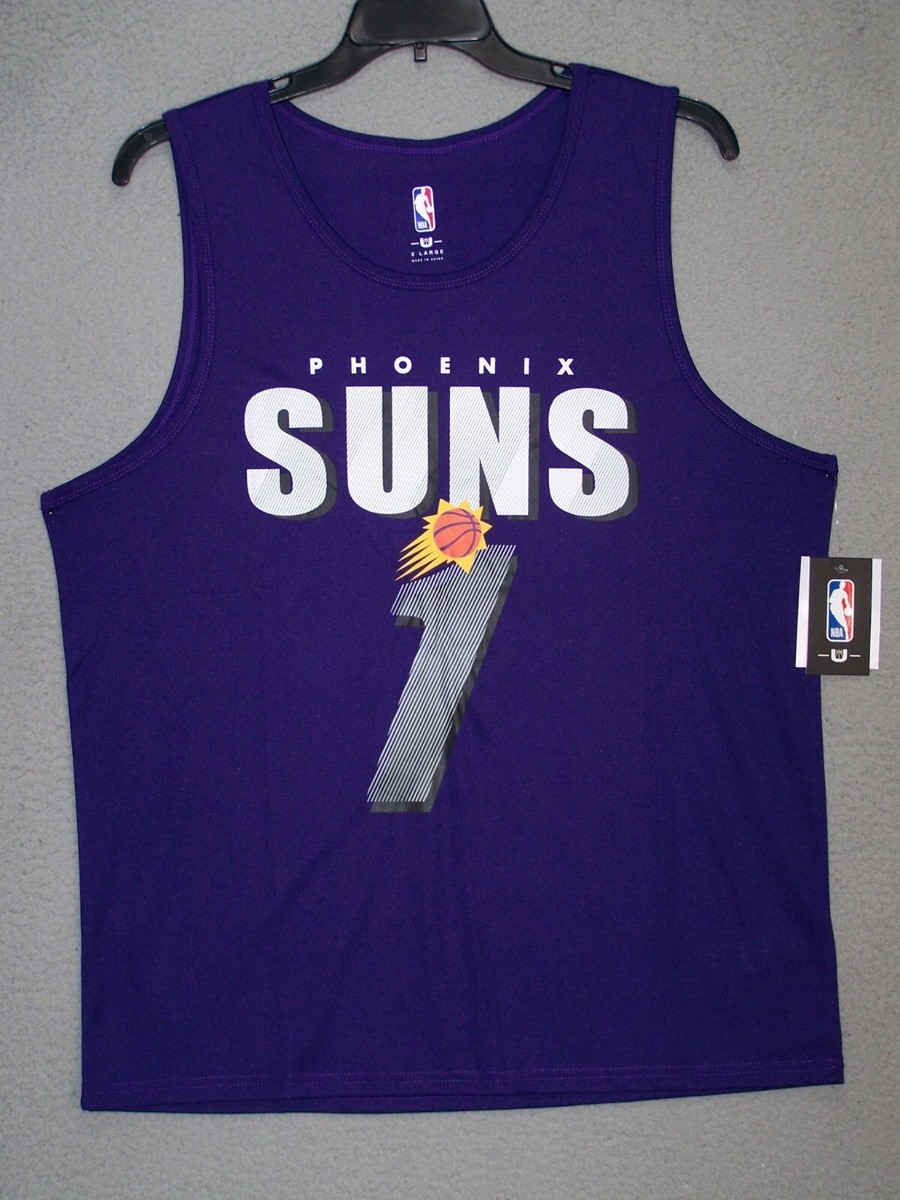 PHOENIX SUNS タンクトップ BOOKER 1 Men's Profile Devin Booker Black Phoenix Suns Big & Tall