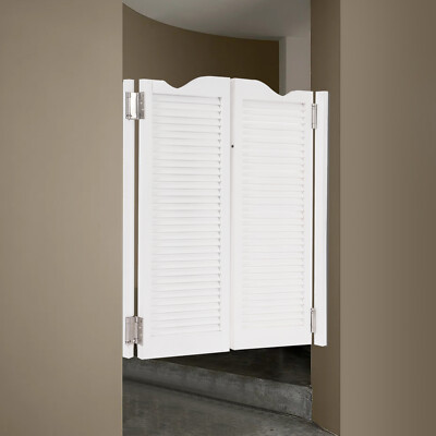 A Pair Half Partition Doors, Bar Counter Corridor Garden Entrance Partition Door