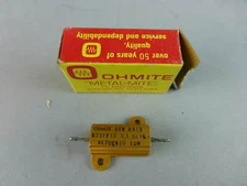Ohmite 825FR10 Panel Resistor, 0.1 Ohm - NEW Surplus!