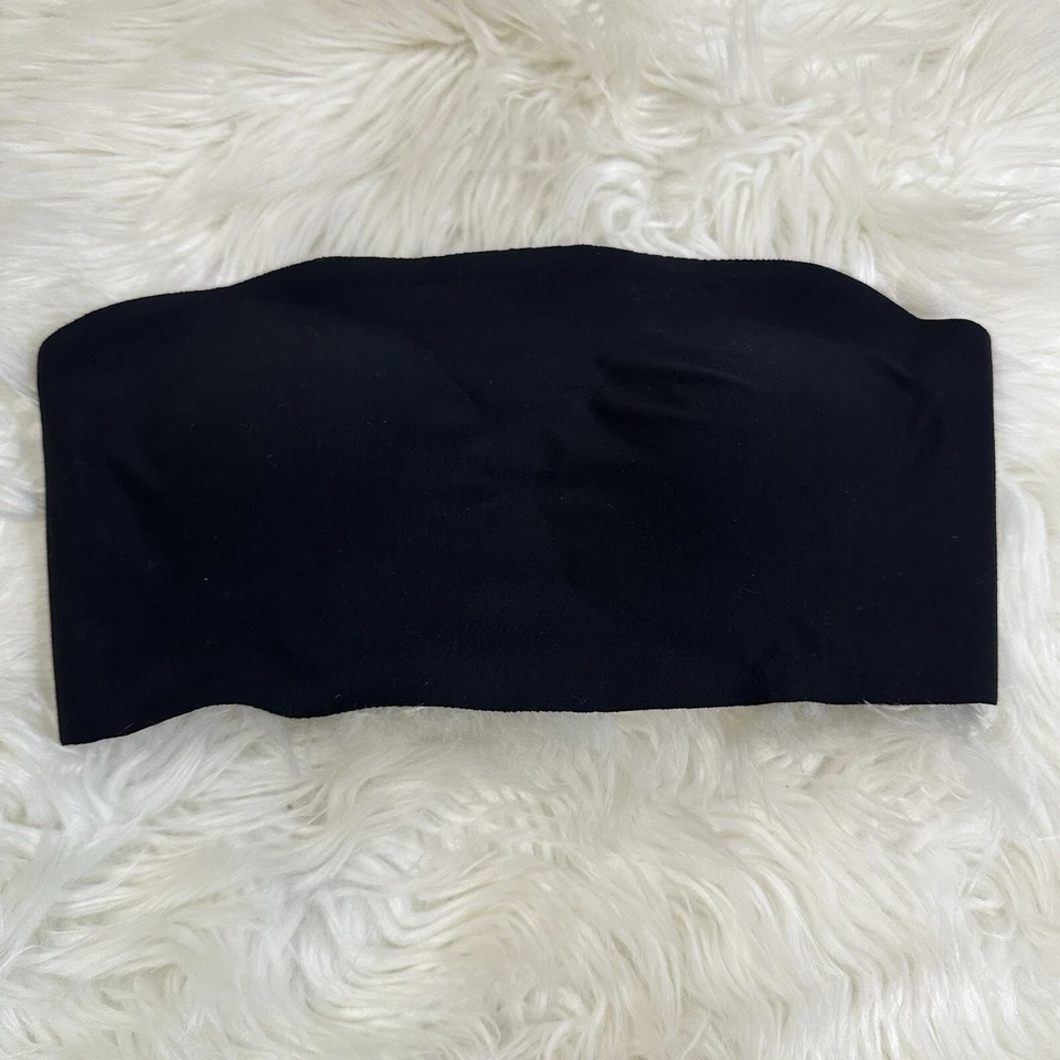 Commando Womens Bralette Butter Soft Support Strapless Size Medium Black - Image 4 of 4