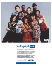 Tommy Davidson & Alexandra Wentworth "In Living Color" SIGNED 8x10 Photo ACOA