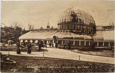 Conservatory Botanic Gardens, Belfast, Northern Ireland Postcard