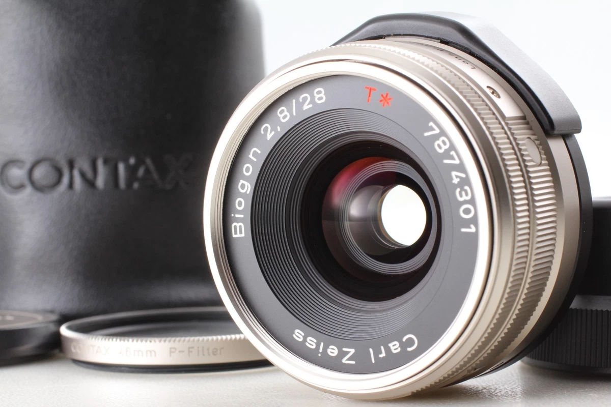Contax ZEISS Biogon T* 28mm Focal Camera Lenses for sale | eBay
