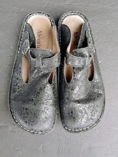 Alegria PG Lite Slide Clog Classic Desert Black Leather ALG-558 EUR 39 US 8.5