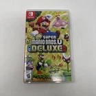 SUPER MARIO BROS U DELUXE SWITCH GAME AND CASE HANDHELD NINTENDO SYSTEM NES HQ