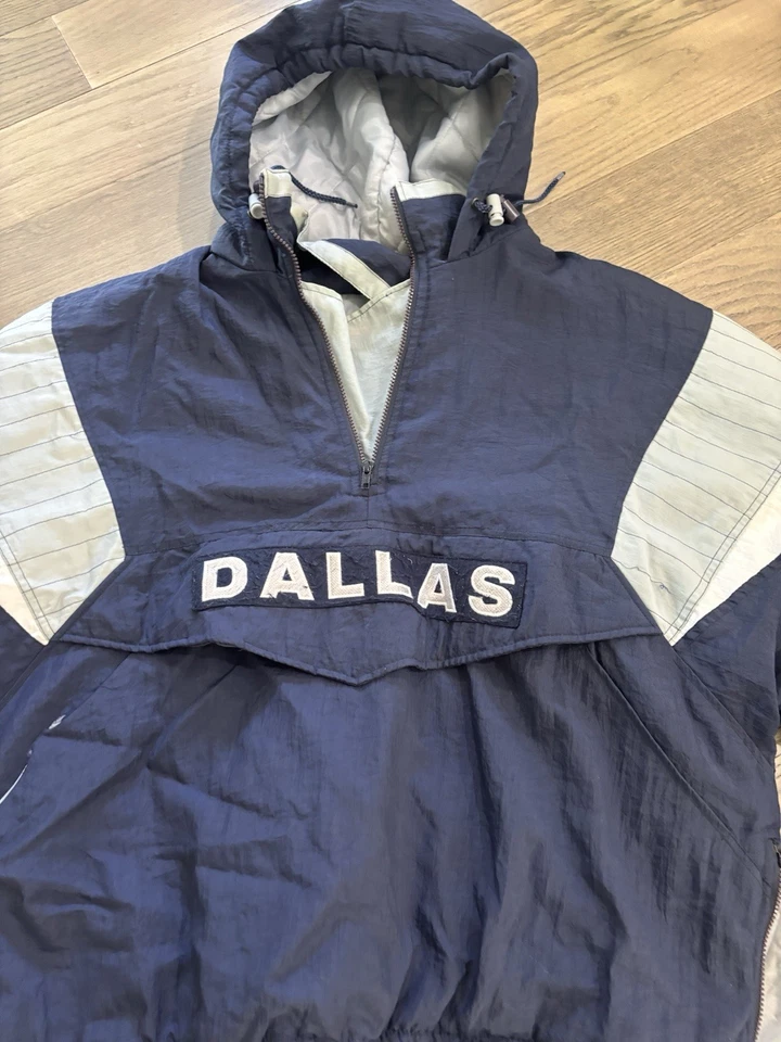 Chaqueta de Colección Años 90 Estilo Starter Dallas Cowboys Para Hombre Talla XL Foto 3 de 4