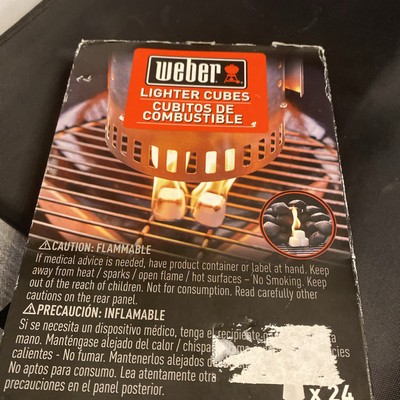 Weber Lighter Cubes 24 pack