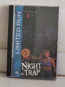 Night Trap (Sega CD, 1992) Limited Run Games 2021 Release W/Card!