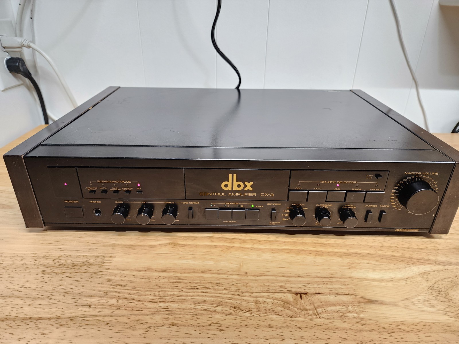 DBX CX-3 Preamplifier