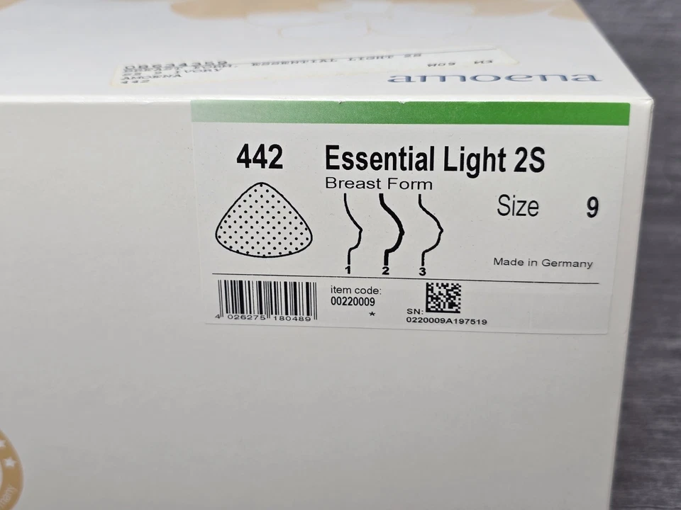 Prótesis Amoena 442 Essential Light 2S Talla 9 Foto 2 de 4