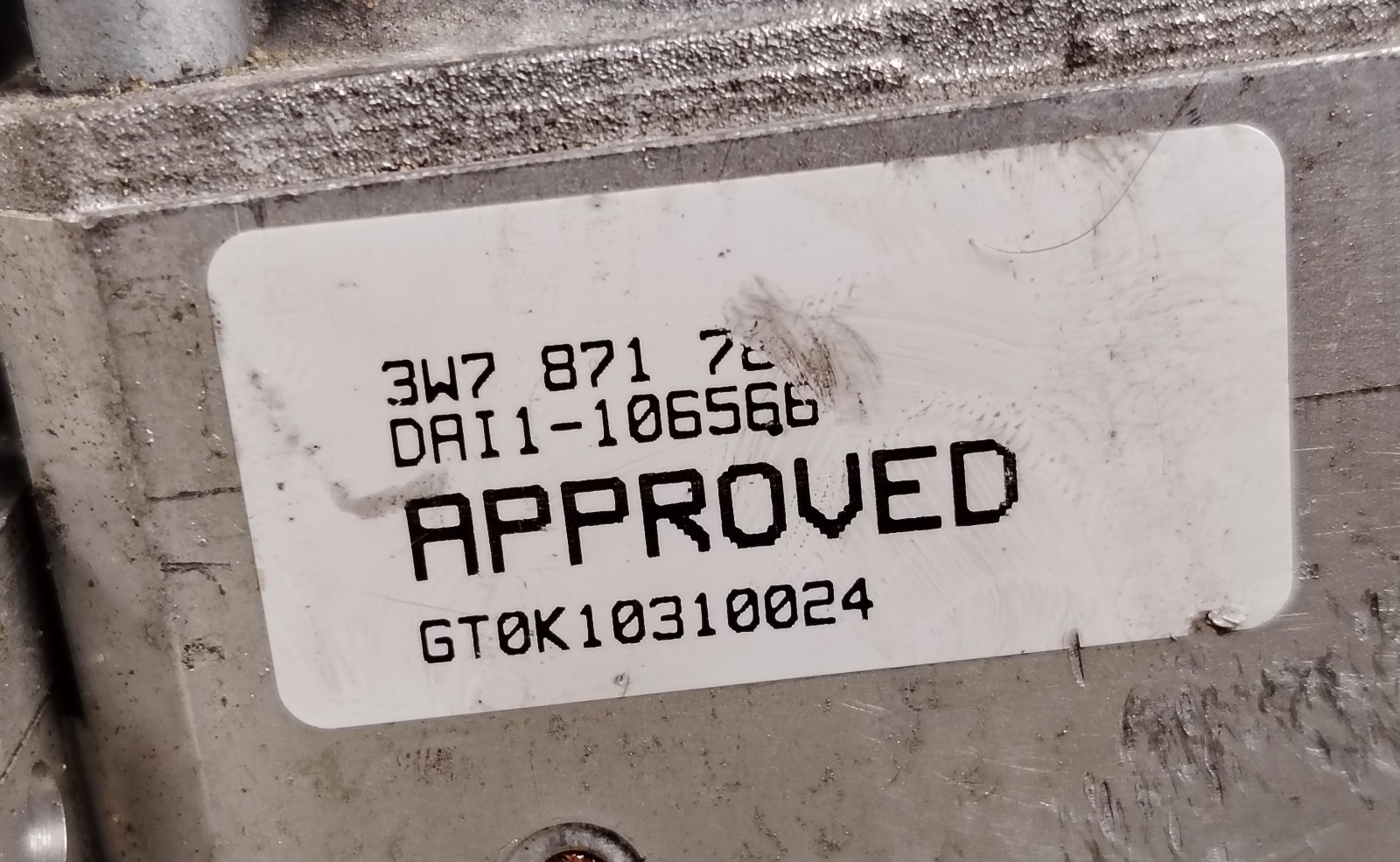 Bentley Continental GT 2007-2018 Convertible top motor P/N 3W7871789
