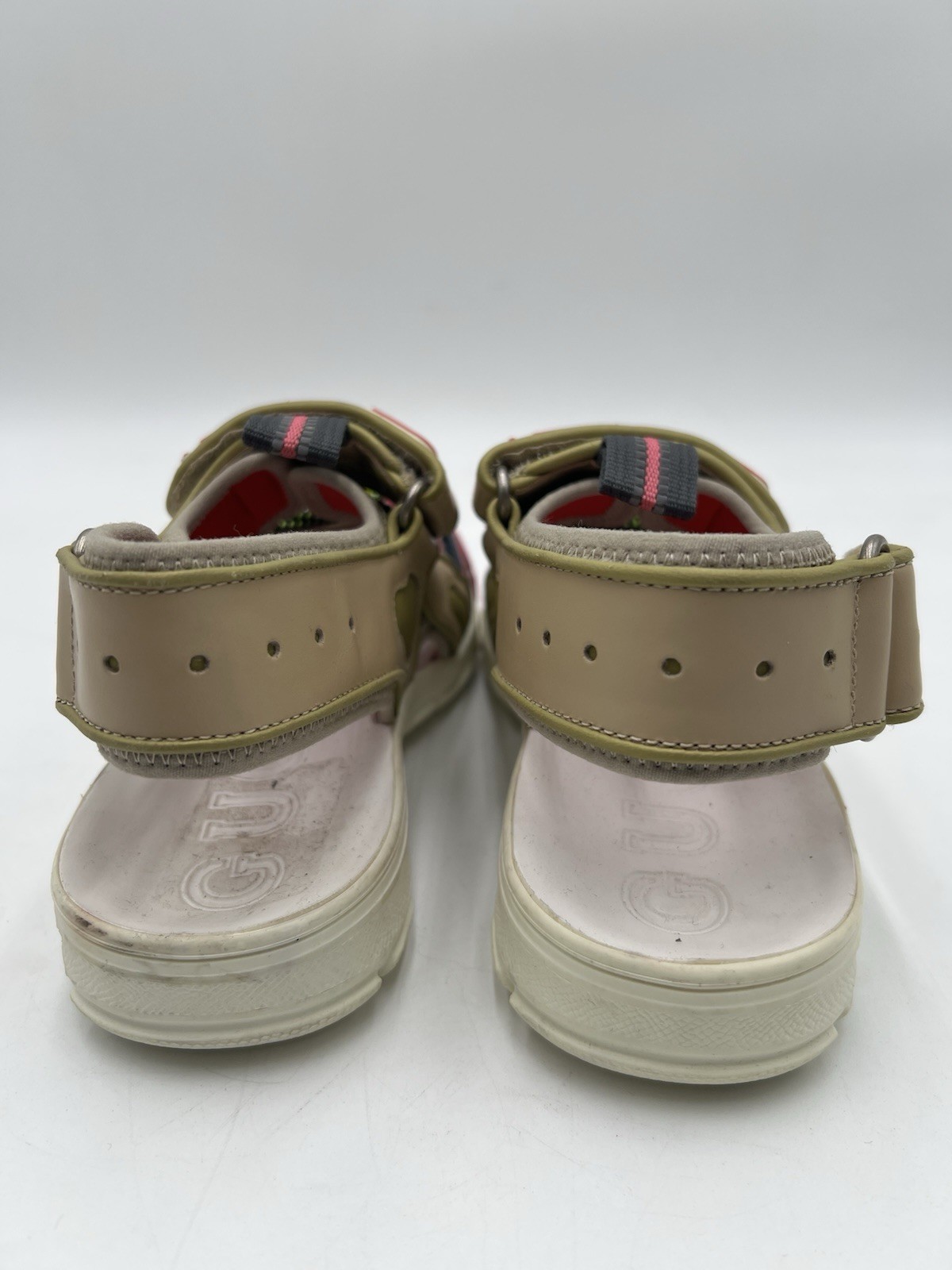 Women’s Gucci Tinsel Sport Sandals in beige mesh Size 34 thumbnail 4