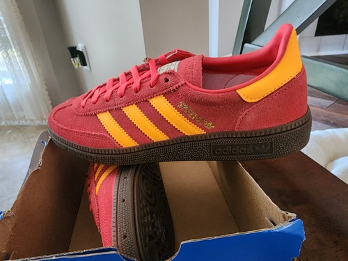Adidas Spezial (red/yellow) Size 5.5 NEW with Box