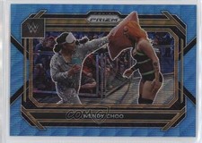 2023 Panini Prizm WWE Blue Wave Prizm Wendy Choo #23 04ys