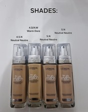 L'Oreal Paris True Match Foundation That Provides Natural Coverage 24-hour