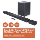 JBL Bar 1300X 11.1.4-Channel Soundbar with Detachable Surround Speakers, Dolby