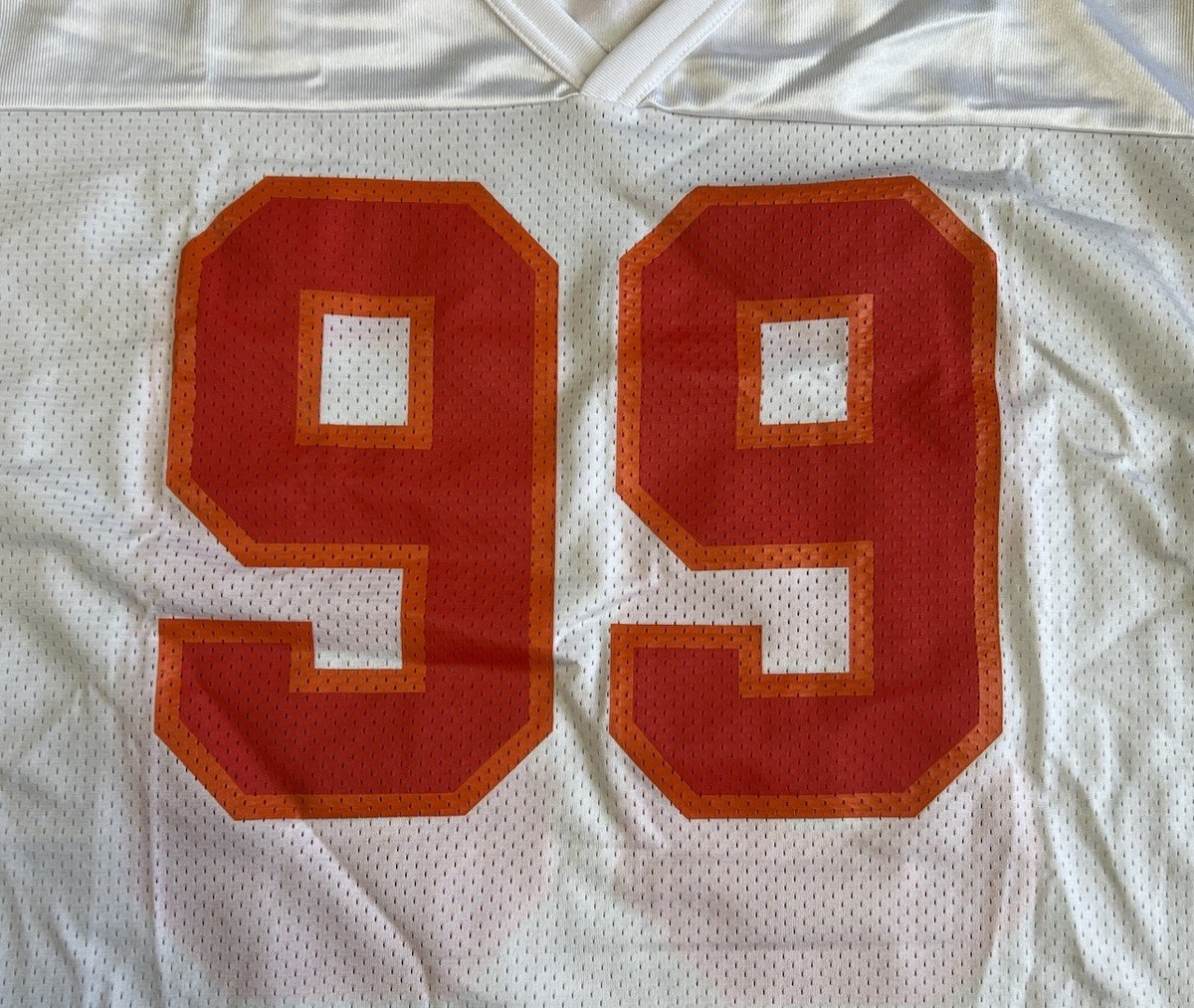Tampa Bay Buccaneers NFL Jersey Warren Sapp Wilson Size Large
