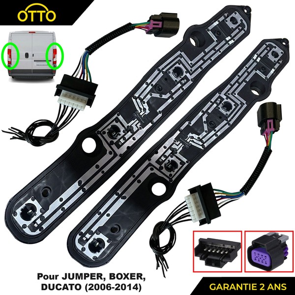Partsline Connectique + Halter RüCkleuchte FüR Boxer Jumper Ducato 3-image