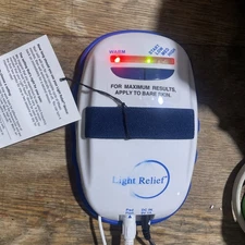Light Relief LR150 with Pad Infrared Blue Red Pain Muscle Joint Therapy Device